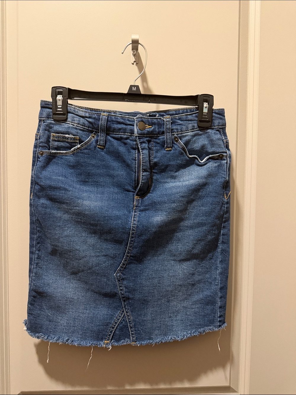 Midi Denim Skirt